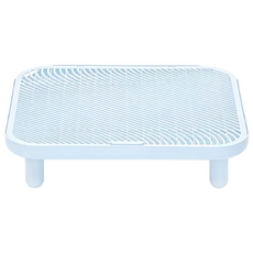 Mango 高腳貓砂盆控砂台, 1個, 藍色