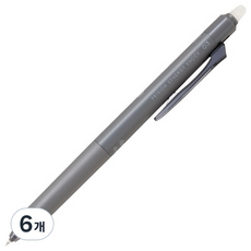 파이롯트 프릭션 시너지노크 볼펜 0.3mm, 블랙, 6개