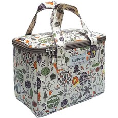 Lappezzo 보온보냉 가방, 동물원화이트, 1개