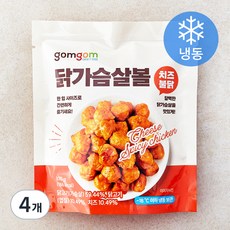 곰곰 닭가슴살볼 치즈불닭, 100g, 1개입, 4개