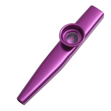 kazoo 經典金屬卡祖笛 紙筒包裝, 紫色, 1個