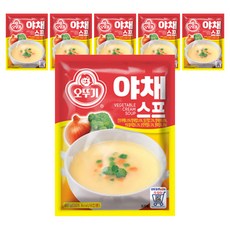 OTTOGI 不倒翁 即食蔬菜濃湯粉, 80克, 6個