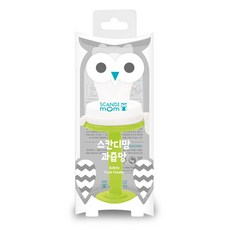 SCANDI mom 孩童手持式果汁咬咬樂, 檸檬綠, 1組