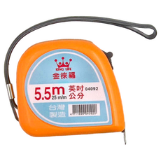 Life 徠福 鋼捲尺 5.5m, 1個