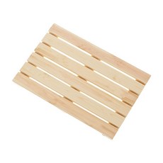 MINMI 美松原木腳踏墊 標準型 63 x 43 cm, 單一顏色, 1個