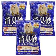 GEX 檜木流系列 消臭砂 65294 兔用, 6.5L, 3包, 檜木