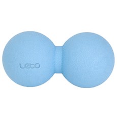 레토 TPE 마사지 필라테스 지압 땅콩볼, 1개, 스카이 블루