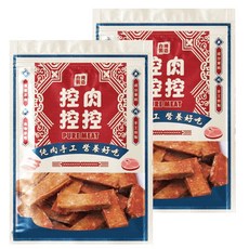 控肉控控 寵物肉乾 牛肉厚片, 純手工製作, MIT, 美味營養, 安全衛生, 80g, 2包