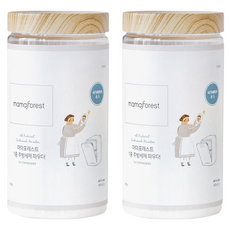 마마포레스트 식기세척기 세제 원통형, 800g, 2개