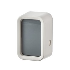 MUJI 無印良品 數位溫濕度計 4547315832392, 白色, 1個