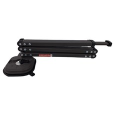 無痕伸縮曬衣桿, 黑色