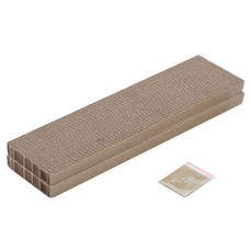 MARUKAN 貓抓板補充包 2個 貓用, 棕色, 1組