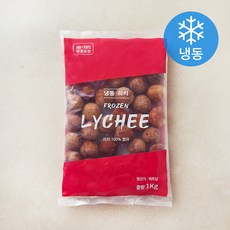 열대과일 리치 (냉동), 1kg, 1개
