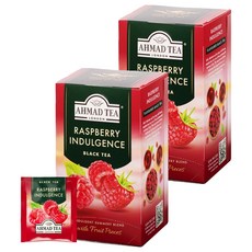 AHMAD TEA 覆盆莓紅茶包, 2g, 20入, 2盒