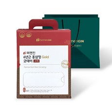 퍼멘진 6년근 홍삼정 골드 굿데이스틱 100p + 쇼핑백, 1kg, 1개