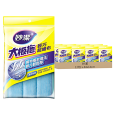 妙潔 大板拖輕巧替換布, 12包