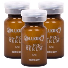 ZELLKUR 磨砂精華臉部草本香, 5ml, 3個