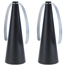 安全扇葉蒼蠅驅趕器 80 x 250 x 100mm 黑色, 2個