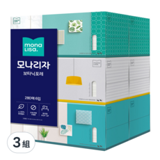 Vodonic Foret Mona Lisa 抽取式面紙, 280抽 x 6盒, 6包, 3袋