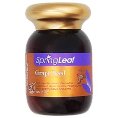 SpringLeaf 綠芙特級 澳洲120倍葡萄籽光采精萃膠囊 60粒/瓶, 1瓶