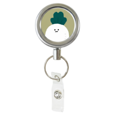 CCHING 青青文具 金屬鋼索易拉扣 CP-340B 10.4 x 4 x 1.9cm, 菜頭, 1個