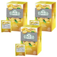 아마드티 레몬 진저티, 2g, 20개입, 3개