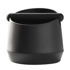 Caldin Basic 咖啡敲門盒廢物容器 NS-01 大號, 黑色, 1個