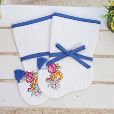 DRESSHOUSE 緞帶韓服布襪