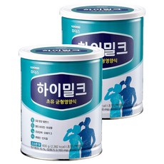 일동후디스 하이밀크 초유 균형영양식 성인분유, 600g, 2개