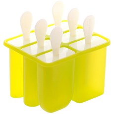 sillymann Sillymann 矽膠雪酪冰棒模具 WSK805, 透明綠色, 1個