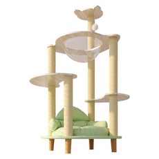 貓跳台 K款, 綠色, 1個
