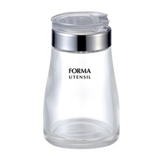 ASVEL FORMA 鹽罐 80ml 密閉附蓋設計 玻璃材質 耐用環保, 1罐