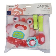 mideer 兒童背包水槍 3歲以上 2.3L, 螃蟹, 1個