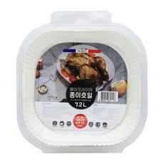 리빙베리 에어프라이어 종이호일, 26cm, 90개입, 1개