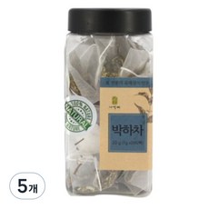 자연애 박하차, 20개입, 5개, 1g