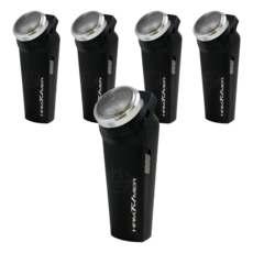 TWHAMMER 焊馬 CY-H5812 單刀頭刮鬍刀 + 鬢刀 USB充電式 立體浮動, 5個, 1入