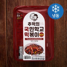 추억의국민학교떡볶이 매콤짜장맛 (냉동), 495g, 1개