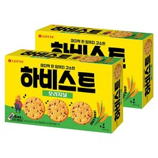 롯데웰푸드 하비스트 오리지널 비스켓, 300g, 2개