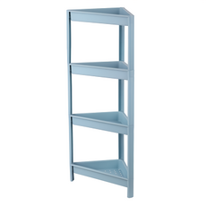 HOUSE 好室喵 三角莫迪四層架 PK68, 藍, 1個