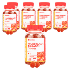 엔젯오리진 석류 콜라겐 구미 180g, 6개, 72정
