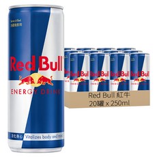 Red Bull 紅牛 能量飲料, 250ml, 20罐