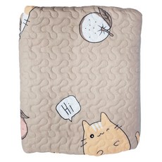 JAROI 可水洗透氣多功能保暖墊, 160 x 190cm, 瑪麗貓
