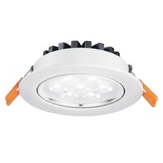 DANCELIGHT 舞光 歡笑崁燈 LED-9DOL8DR1 8W 6000K 9cm 白光, 白殼, 1個