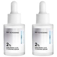 MY SCHEMING 我的心機 2%玻尿酸極效保濕精華, 30ml, 2個