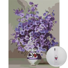 ARTJOY DIY 鑽石畫 30 x 40 cm, 三色花瓶-2, 1個