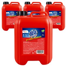 탐사 파워워시 액체 세탁세제, 14L, 4개