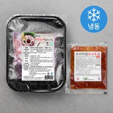 바로먹는 자숙 문어슬라이스 300g + 초고추장 50g (냉동), 1세트