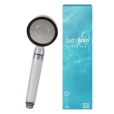 Filter for you bath:Bom手持式蓮蓬頭, 1個, 混色