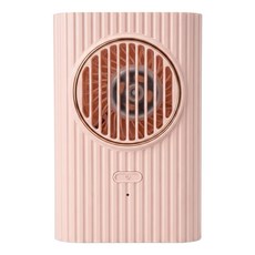 KINYO 復刻3用輕巧掛脖扇, UF-176, 粉色