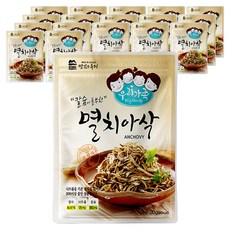 맛있는풍경 칼슘이 풍부한 멸치아삭, 20g, 18개